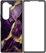 Marble Black-Purple