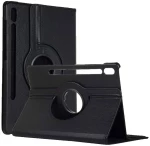 Περιστρεφόμενη Θήκη Tablet Book Style για Samsung Galaxy S9 Plus / S9 FE Plus / X810 - Μαύρο