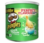 Pringles Sour Cream & Κρεμμύδι 40gr
