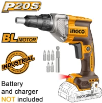 Κατσαβίδι γυψοσανίδας μπαταρίας 20V / 4200rpm χωρίς μπαταρία & φορτιστή INGCO CDSLI20428