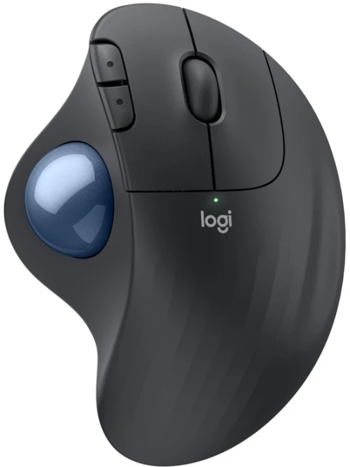 Logitech Ergo M575S Ασύρματο Bluetooth Ποντίκι με Trackball Graphite