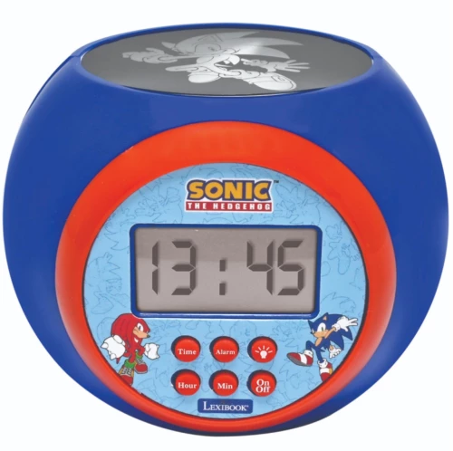 Lexibook - Sonic Projector Alarm Clock (RL977SN) / Toys