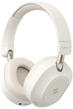 Havit H668BT - BT cordless headphones, beige