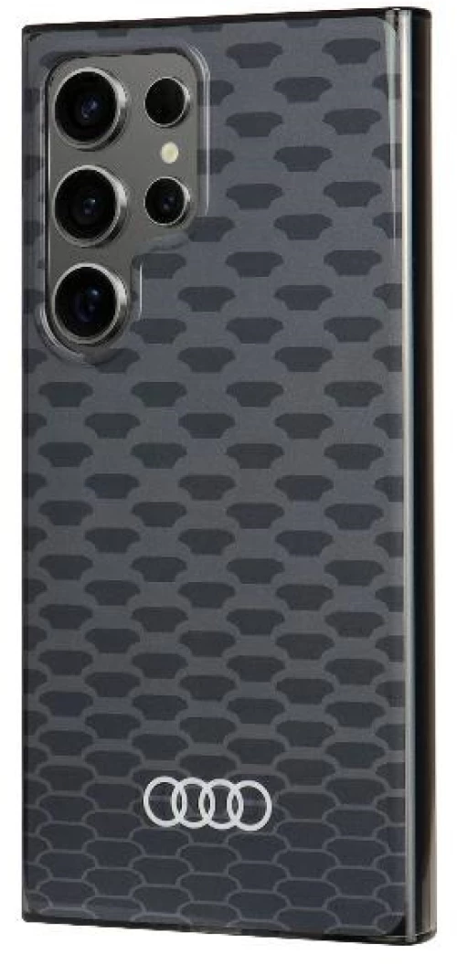 Audi IML Stitching Pattern MagSafe Case S24 Ultra S928 black/black hardcase AU-IMLMS24U-Q5/D3-BK