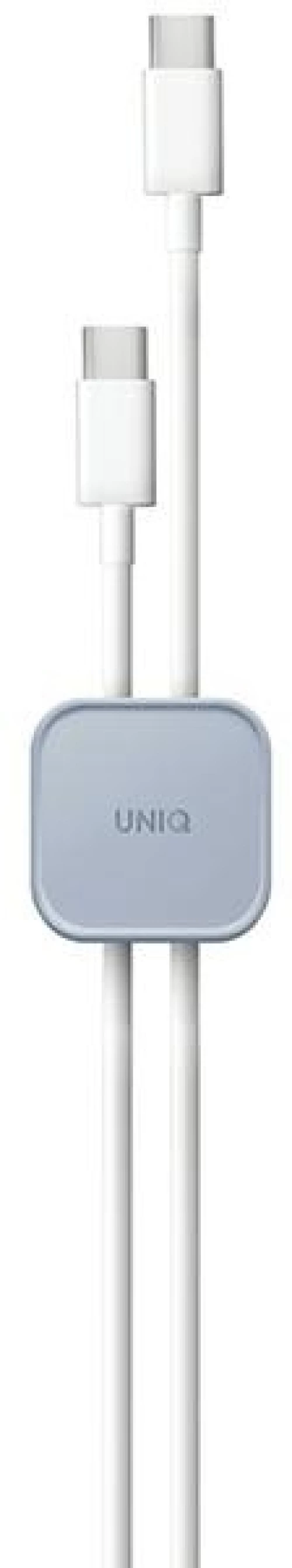 Uniq Pod Self-adhesive Cable Organizer Set of 8 Blue/Arctic Blue