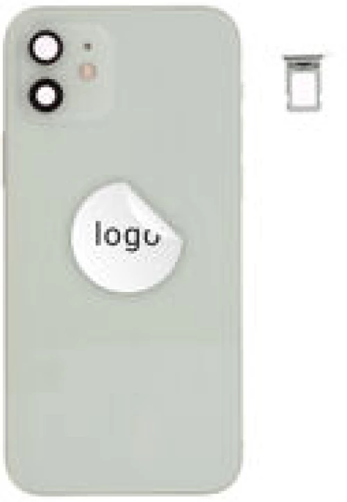 For iPhone/iPad (AP120024GRNPSP) Rear Cover (Pulled A) incl. small parts - Green, For iPhone 12