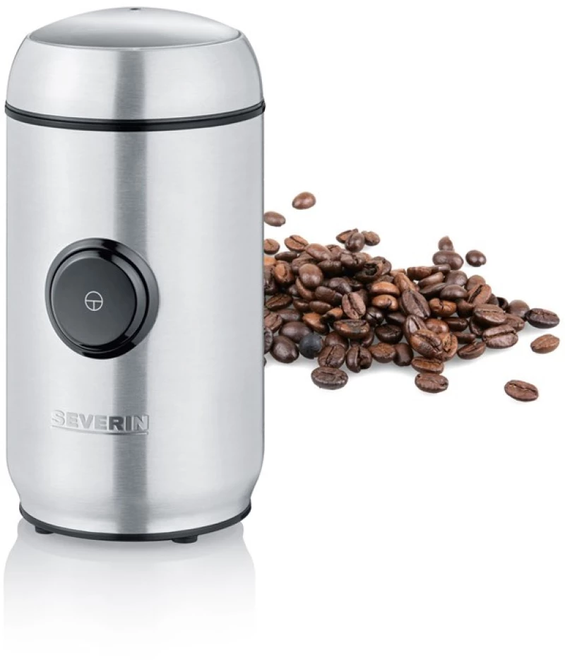 Severin KM 3879 coffee grinder 150 W Black, Stainless steel