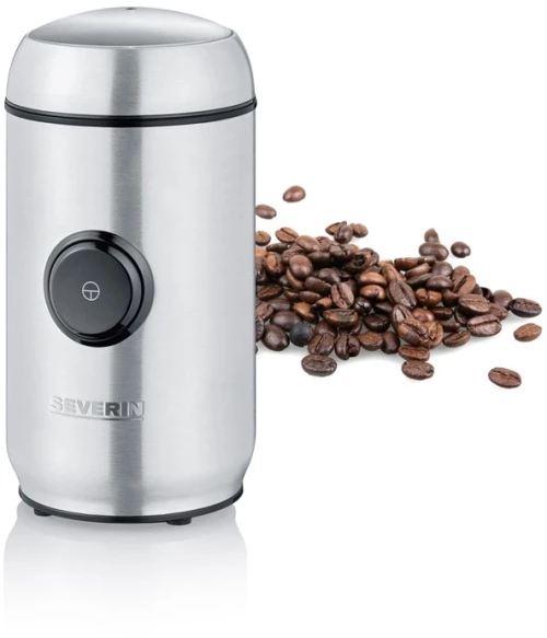 Severin KM 3879 coffee grinder 150 W Black, Stainless steel