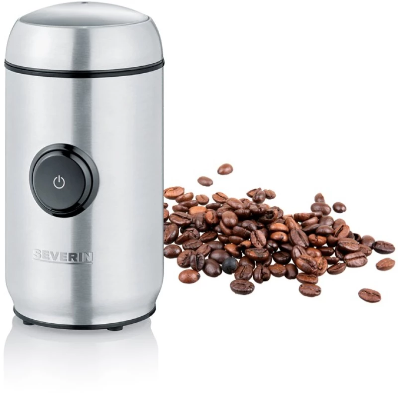 Severin KM 3879 coffee grinder 150 W Black, Stainless steel