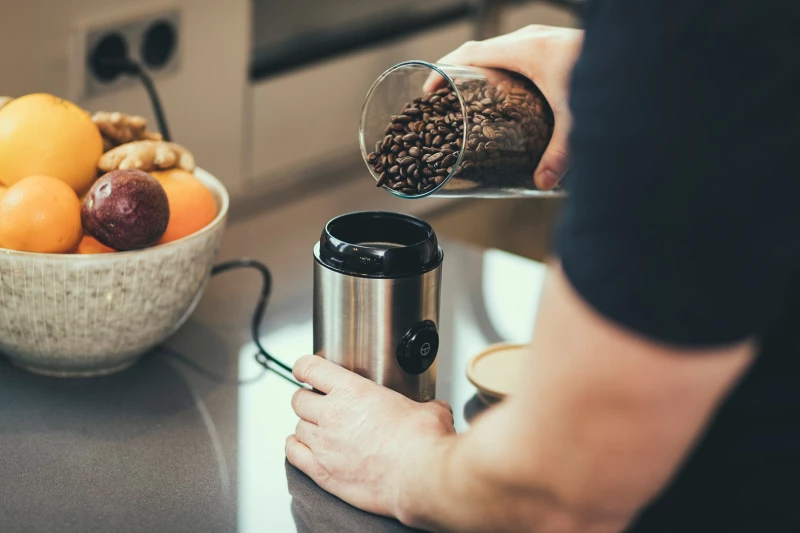 Severin KM 3879 coffee grinder 150 W Black, Stainless steel