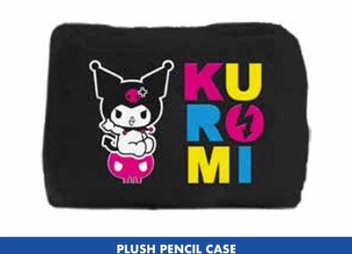 KUROMI - Plush Pencil Case