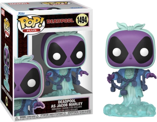 DEADPOOL - POP Plus N° 1494 -Deadpool As Jacob Marley