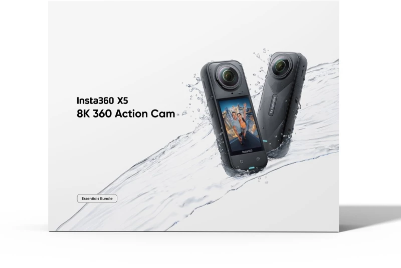 Insta360 X5 Essentials Camera Bundle