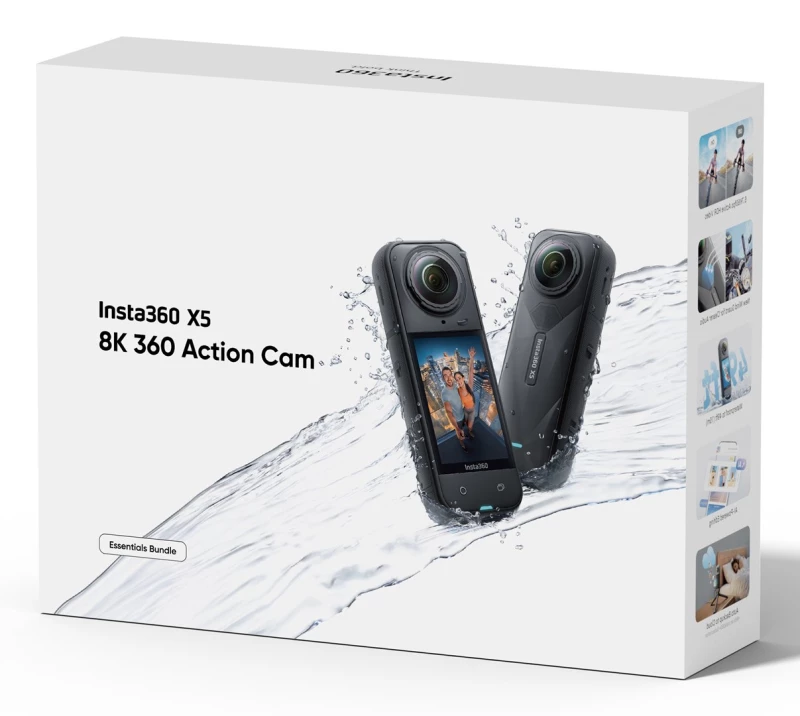 Insta360 X5 Essentials Camera Bundle