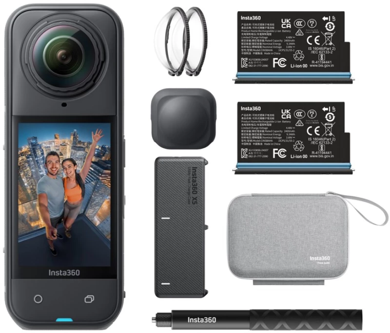 Insta360 X5 Essentials Camera Bundle