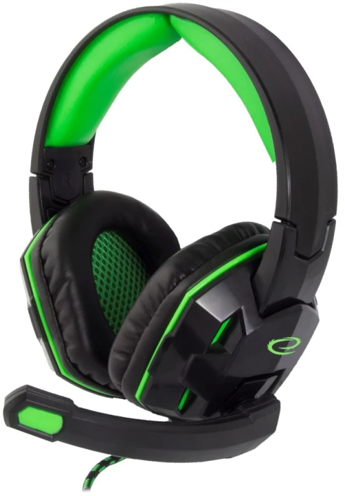 Esperanza EGH380 Head-band Black,Green