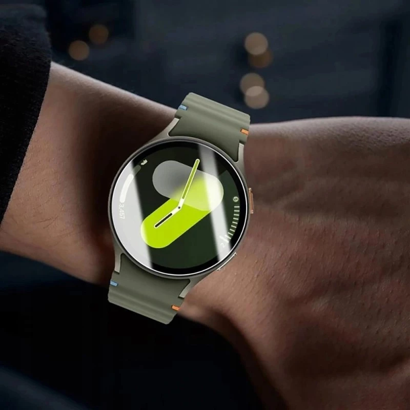 Tech-Protect Glass Fit+ 2-pack tempered glass for Samsung Galaxy Watch 8 44 mm - transparent