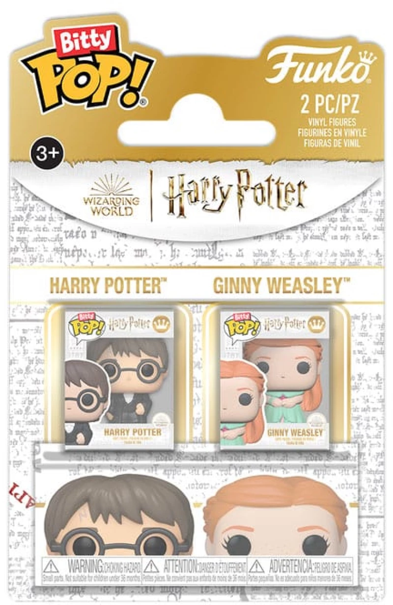 Harry Potter Bitty POP! Vinyl Figure 2-Pack Harry & Ginny 2,5 cm