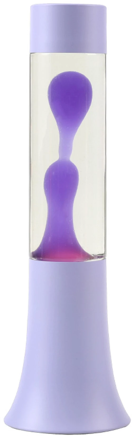 iTotal - Flared Lava Lamp - Pastel Purple - 9 × 9 × 37 cm / Toys