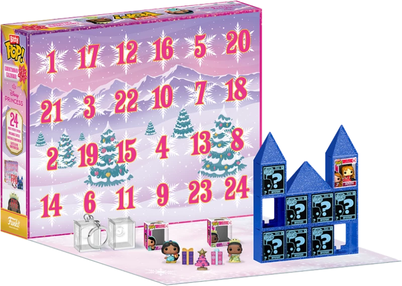 Funko Pop! - Bitty Countdown Calendar Disney Princess (87001) / Toys