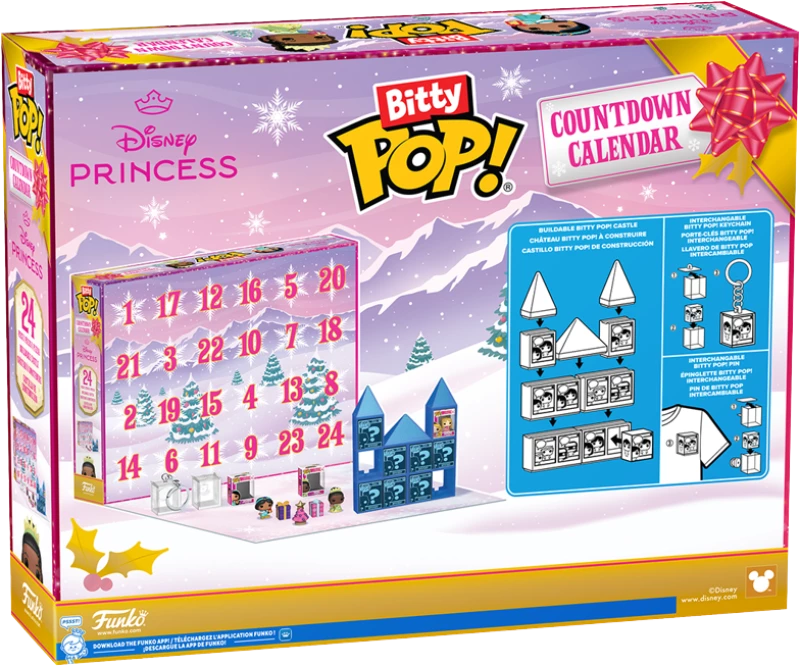 Funko Pop! - Bitty Countdown Calendar Disney Princess (87001) / Toys
