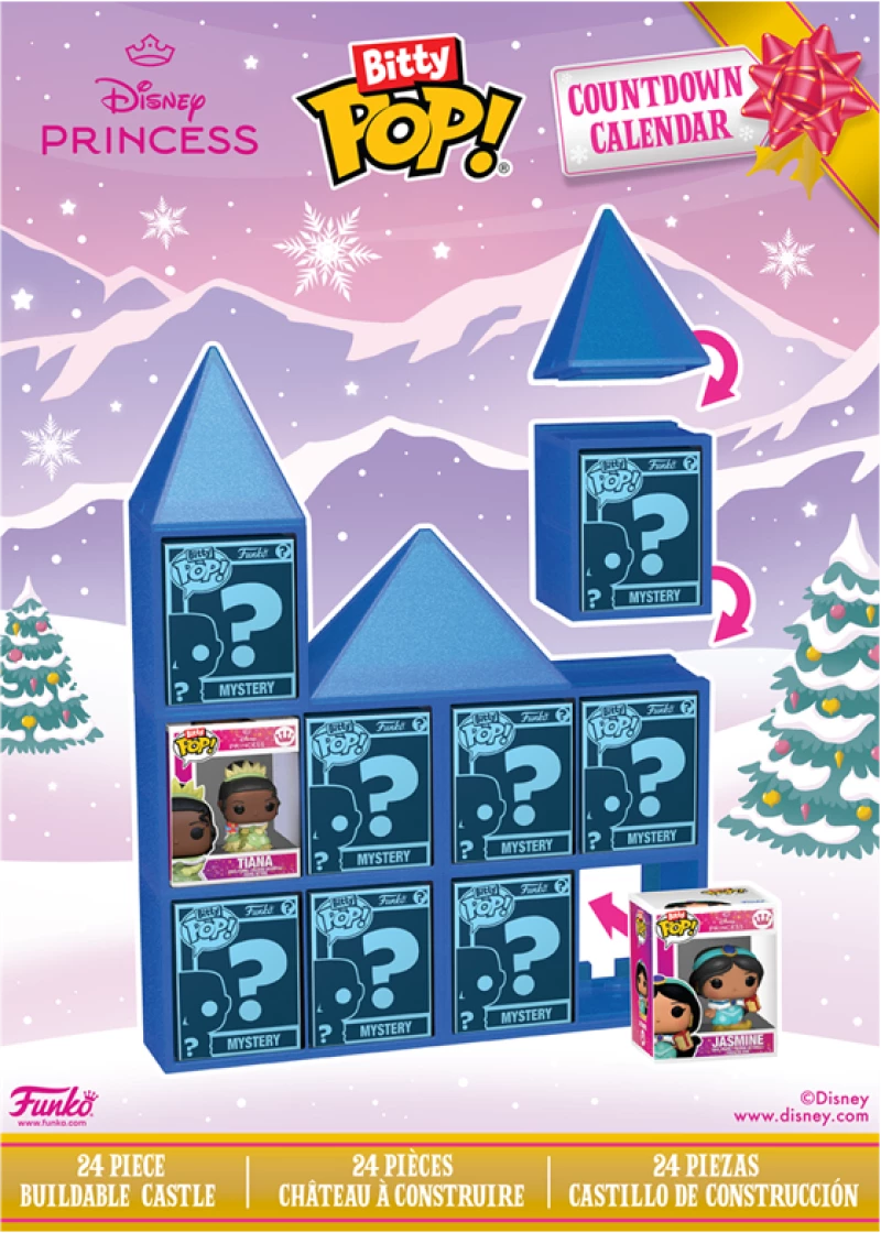 Funko Pop! - Bitty Countdown Calendar Disney Princess (87001) / Toys