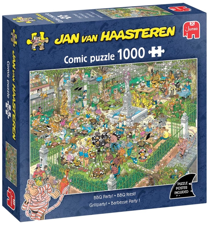 Jan Van Haasteren - BBQ Party! (1000 pieces) (1110100530) / Toys
