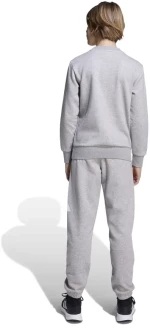 Παιδικό Σετ Φόρμας Adidas Fleece Jogger Γκρι / Λευκό  Γκρι Λευκό