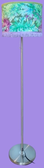 Φωτιστικό δαπέδου Kaffe fasset purple dalia Διαστάσεις 1,65*35*20 Ε27 E27