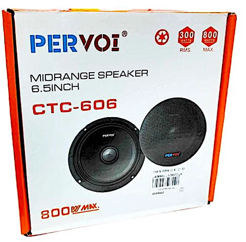 Ηχείο αυτοκινήτου 800W CTC-606 Pervoi (μονό)