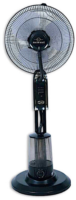 Ανεμιστήρας Δαπέδου Υδρονέφωσης 40cm 90W Newest LB-FS40Z