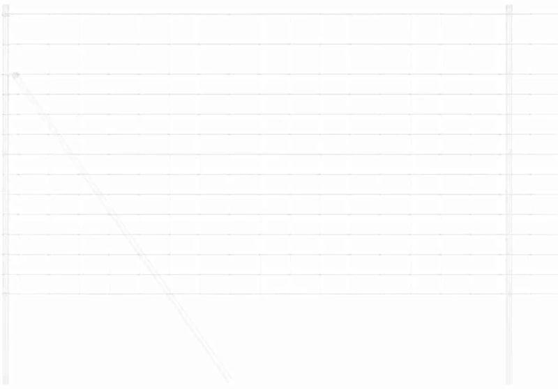 Περίφραξη Πεδίου 1.4x10 μ Γαλβανισμένο Ατσάλι Ασήμι 42005789