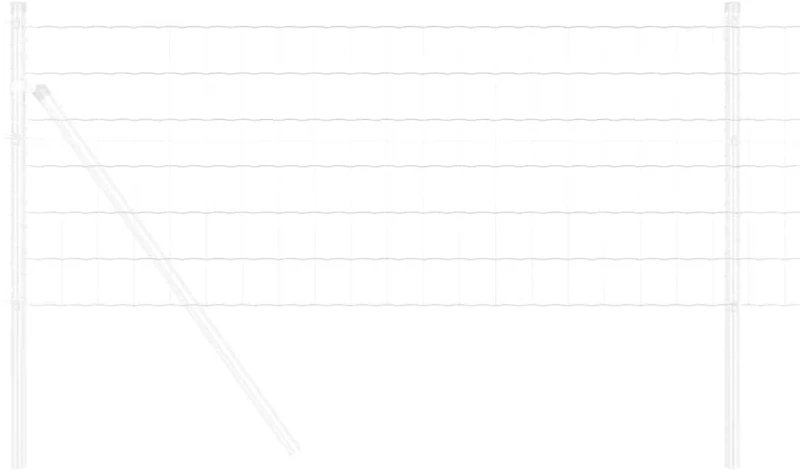 Ευρωπαϊκός Φράκτης 0.4 x 10 μ Γαλβανισμένος Χάλυβας Ασήμι 42004642