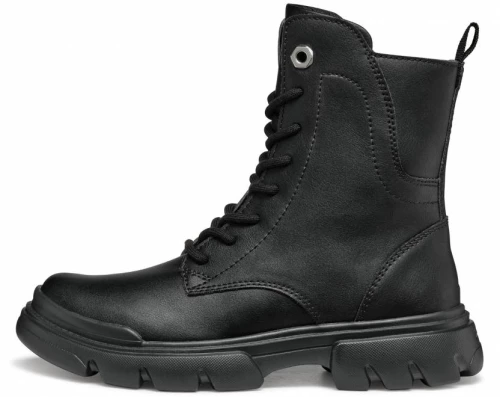 GEOX J JUNETTE J56HVB 000BC C9999 BLACK ANKLE BOOTS