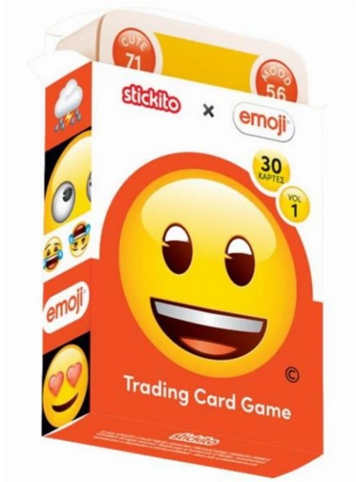Stickito Emoji TCG Κάρτες Box