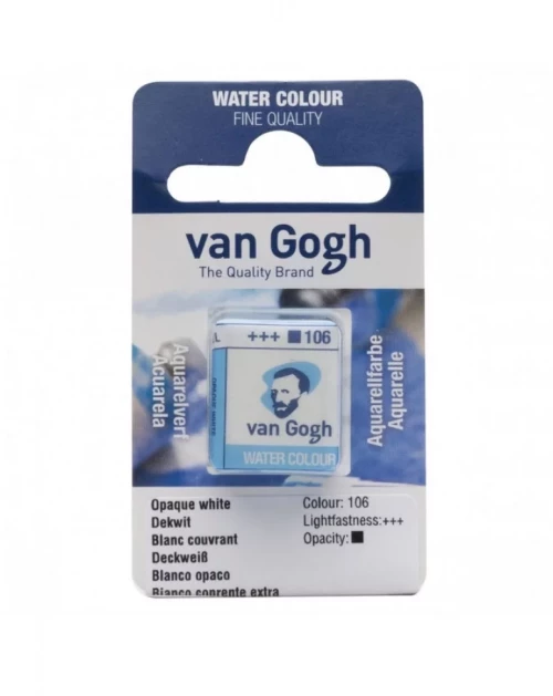 Ακουαρέλα VAN GOGH κυβάκι 106 Opaque White