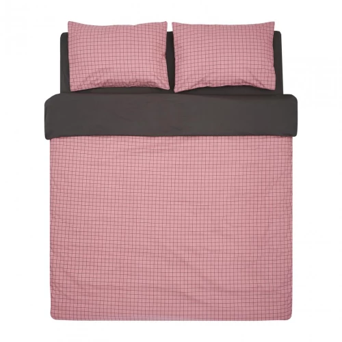 Heinner HR-KGBED144-VOX Σετ Σεντόνια Υπέρδιπλα 220x240εκ. Ροζ 4τμχ