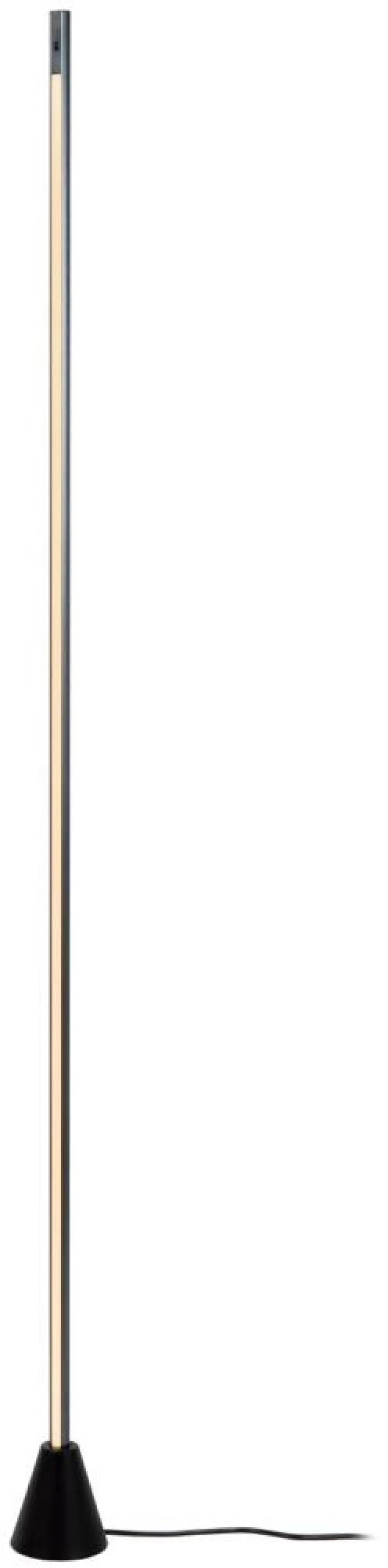 Lucide EQUINOX - Floor lamp - LED Dim. - CCT - Hand Wave Sensor - Grey iron | Vibes - 29700/26/15