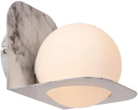 Lucide DAVY - Wall light Bathroom - 1xG9 - IP44 - Grey - 04211/01/36