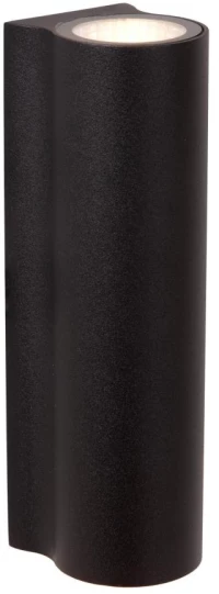 Απλίκα Στεγανή Lucide AKRA LED - 2x6,5W 2700K - IP54 33801/11/30 Μαύρη