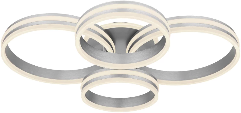ceiling light metal grey, LED - 67260-90