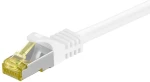GOOBAY καλώδιο δικτύου 91089, CAT 7 S/FTP, copper, 500MHz, 0.25m, λευκό