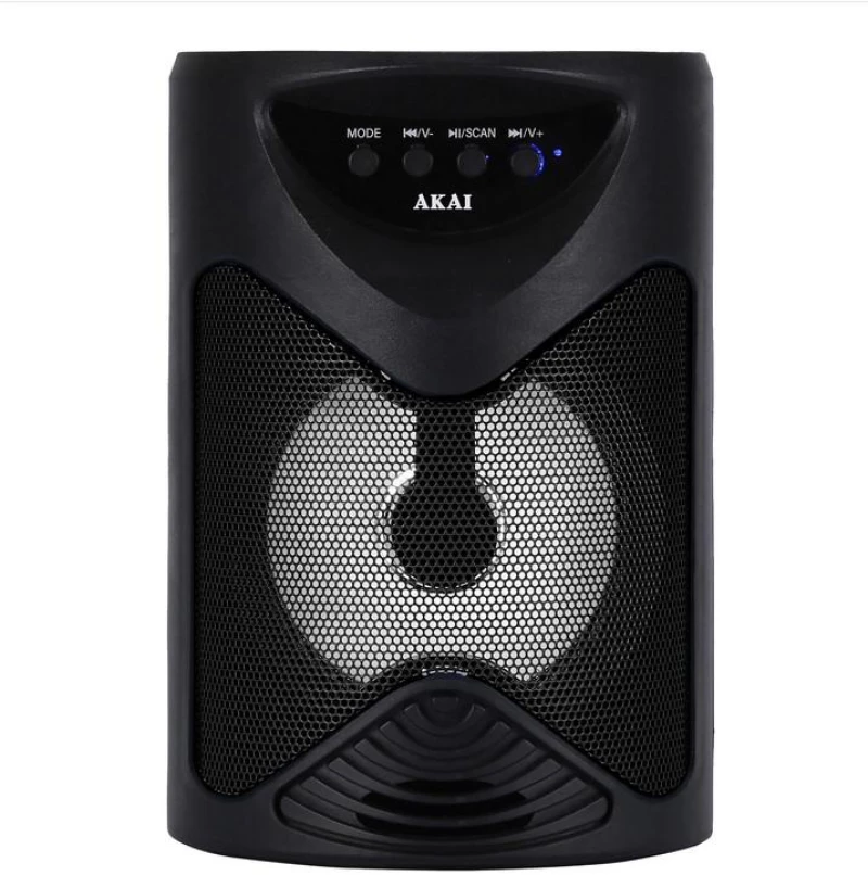 Akai ABTS-704 Ηχείο με λειτουργία Karaoke  σε Μαύρο Χρώμα