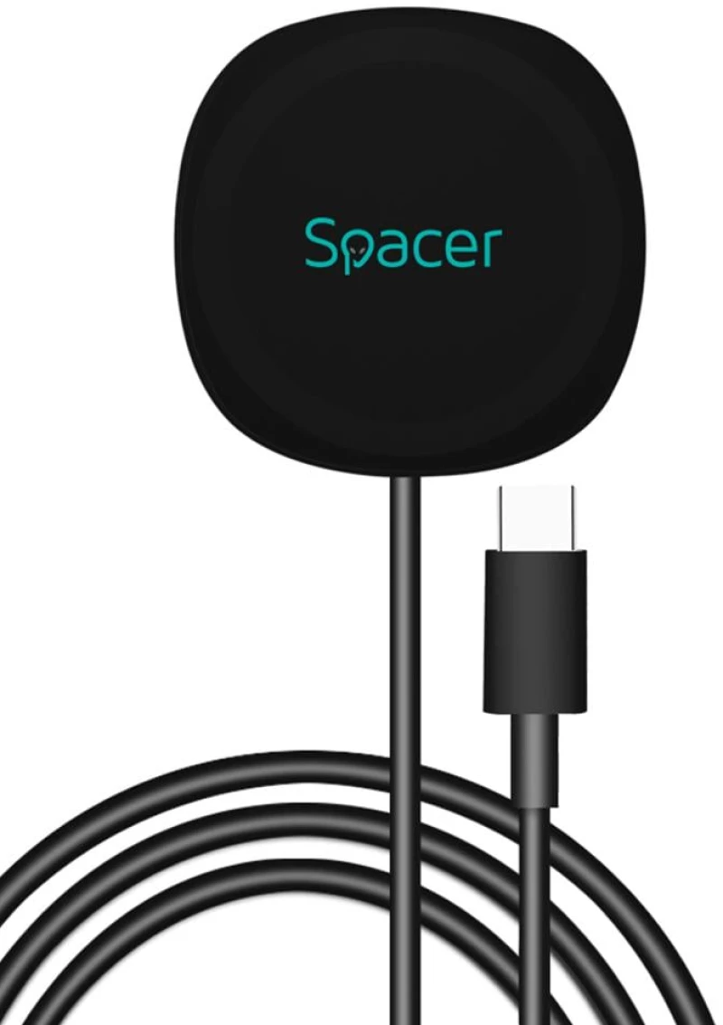 Spacer SPAR-WCHGQ-02 Βάση Στήριξης για Laptop έως 15.6" Ασημί