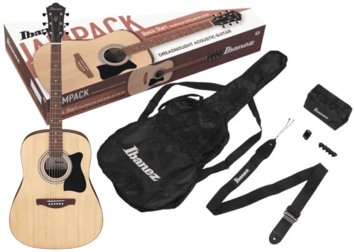 Ibanez V50NJP OPN - Πακέτο ακουστικής κιθάρας Open Pore Natural