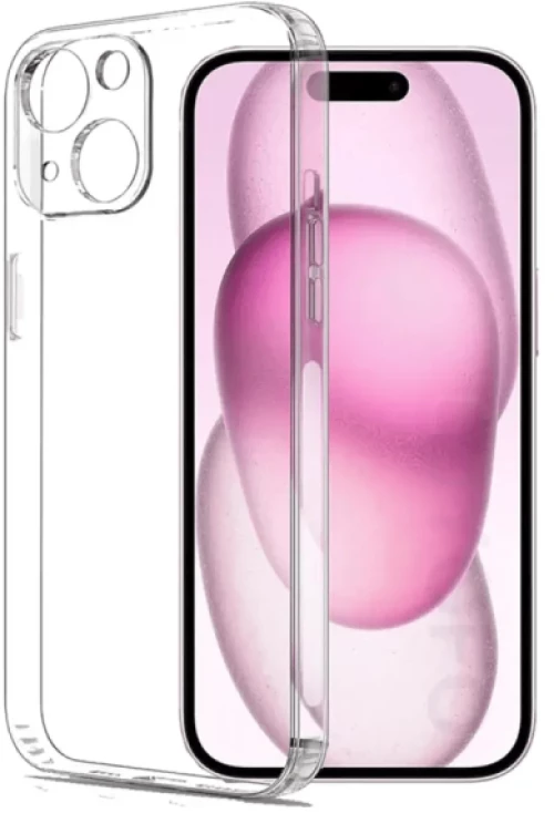 TechWave Clear 2mm case for Apple iPhone 15 Plus (camera protection)