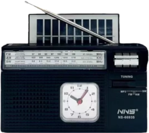 Επαναφορτιζόμενο ραδιόφωνο - NS6693S - 402008 - Black