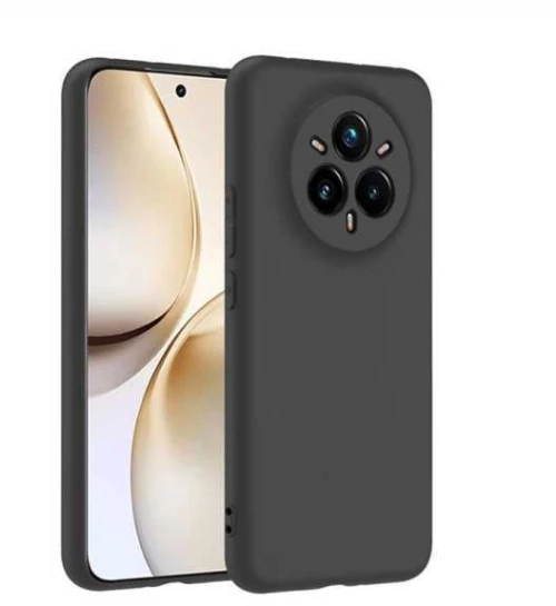 TechWave Soft Silicone case for Realme 14 Pro+ 5G black