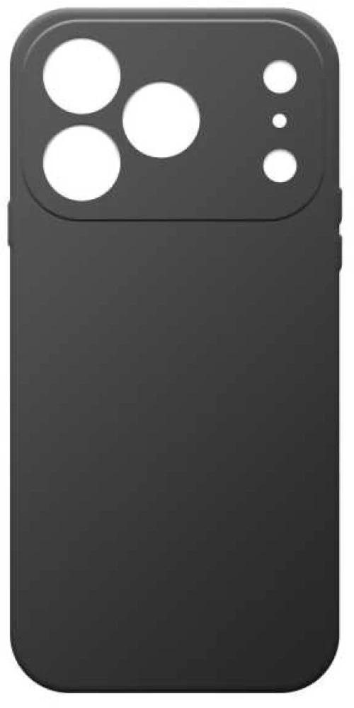 TechWave Soft Silicone case for Apple iPhone 17 Pro Max black