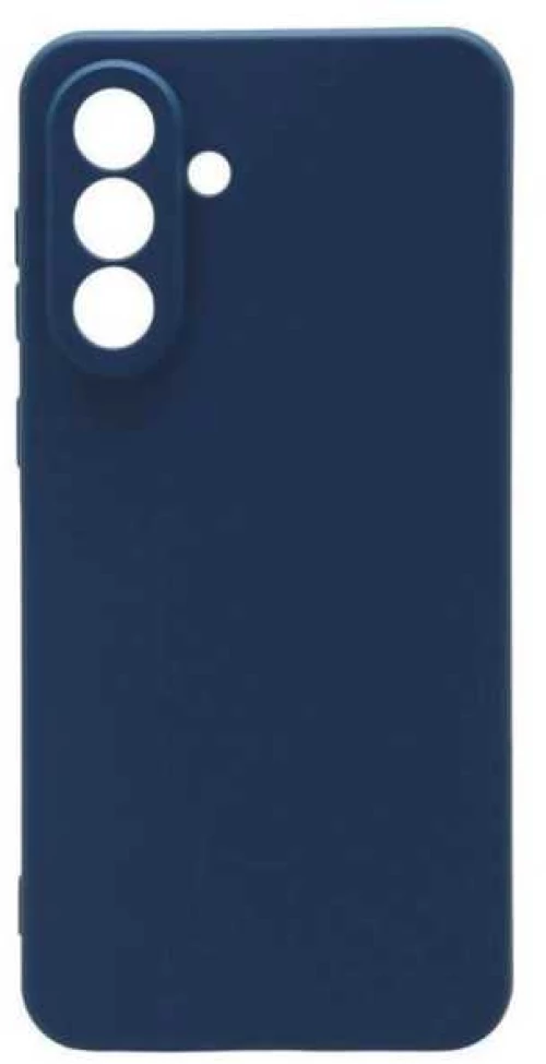 TechWave Soft Silicone case for Samsung Galaxy A36 5G navy blue